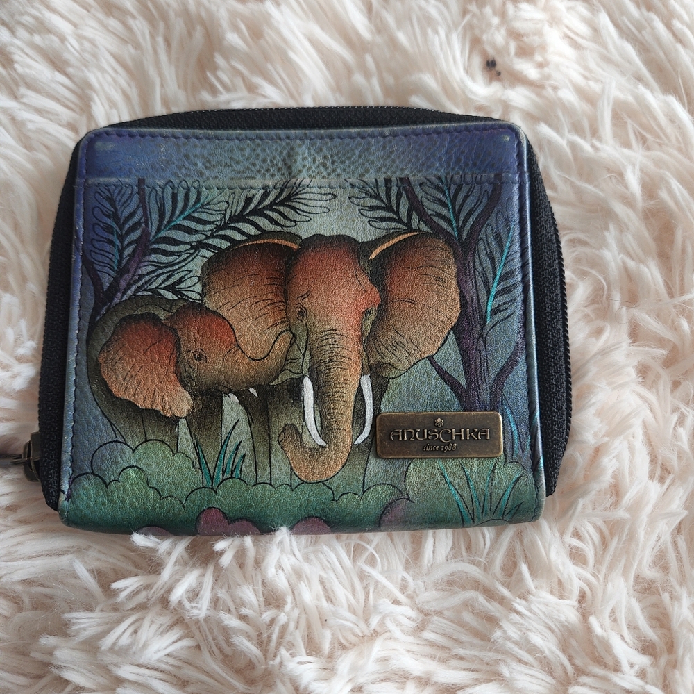 Colorful Leather Wallet - Picture 2 of 6